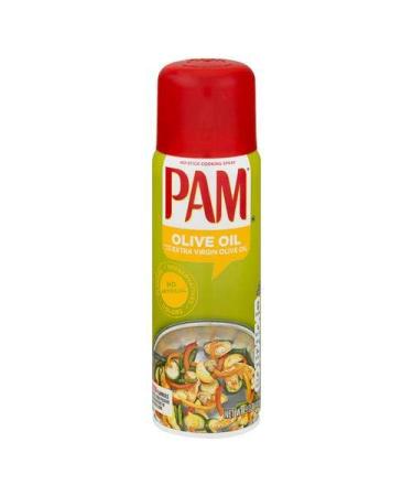 PAM OLIVE OIL COOKING SPRAY 5oz 6pack