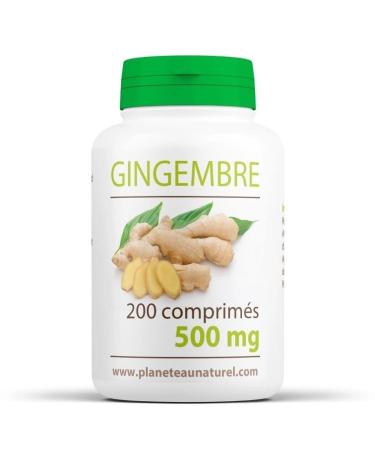 Ginger - 500 mg - 200 tablets