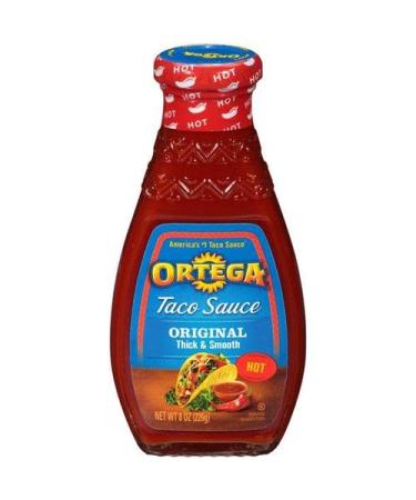 Ortega Original Hot Taco Sauce 226g | Pack Of 2