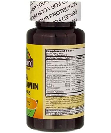 Nature's Blend MEGA Multi W/Chel MIN TB 60 Unflavored 1 Count (Pack of 60) - Buy Online on GoSupps.com