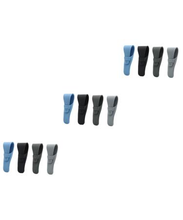 Beavorty 12 Stk Razor Fall Handscher Lederholster Travel Razor Travel Bags Dermaplane Razor Leather Protection Make-Up Small Pasch Razor Cover Cardon Travel Handbook pebbles