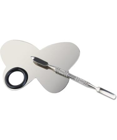 DOITOOL Gel Nail Polish Mini Tool Makeup Foundation Nail Art Spatula Mini Nail Art White Watercolor Nail-art Palette Stainless Steel Nail Cosmetic Nail Palette Makeup Tools Mix medium As Shown - Buy Online on GoSupps.com