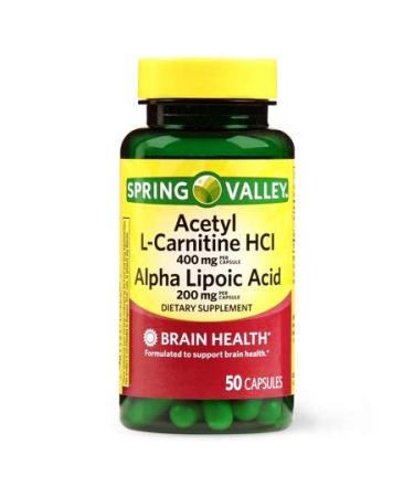 Evaxo Acetyl L-Carnitine HCL Alpha Lipoic Acid Capsules 3 pk. / 50 Ct