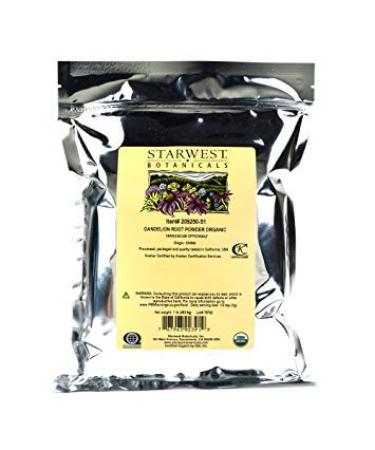 Starwest Botanicals Organic Dandelion Root Powder 1 Pound - Buy Online on GoSupps.com