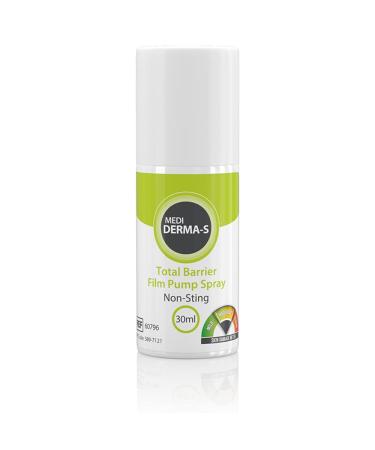 Medi Derma-S Total Barrier Film Pump Spray Non Sting Long Lasting Barrier Protection on Mild/Moderate Skin Damage 30ml