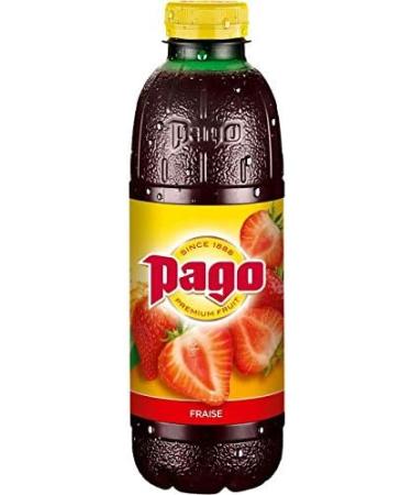 PAGO - Fraise 75Cl - Lot De 4 - Offre Special - Buy Online on GoSupps.com