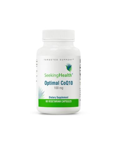 Seeking Health Optimal CoQ10 - Coenzyme Supplement for Heart Health & Energy Support - Antioxidant Capsules to Support Brain Health - 100 mg 60 Capsules