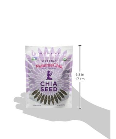 Mamma Chia Organic Black Seeds 6oz - Nutrient-Packed Superfood - Buy Online on GoSupps.com