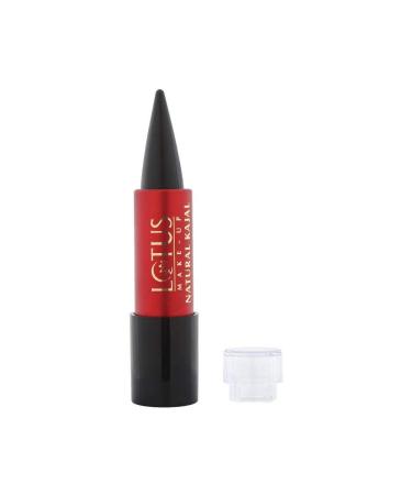 Lotus Herbals Natural Kajal 4g - Smudge-proof and Long-lasting Eyeliner - Buy Online on GoSupps.com