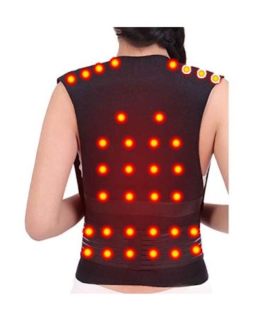 Tangist back support Turmaline product medical belt itself heating tapes lumbar support corset corrector belt pain relief massage black m