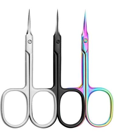 Manicure Tools Stainless Steel Russian Style Front Dead Skin Scissors Professional Dead Skin Removal Dead Skin Scissors Easy to Cut Barbed Scissors Stainless Steel Manicure Trimming Tools (Color : As Titanium color As Shown - Buy Online on GoSupps.com
