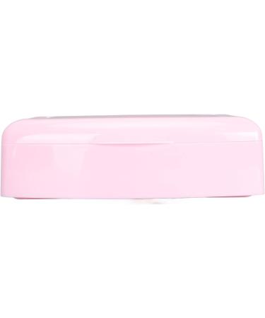 Nail Tool Cleaning Tray Multifunctional Long Life Easy Clean Makeup Tool Needle Cleaning Box for Travel (Pink) - Buy Online on GoSupps.com