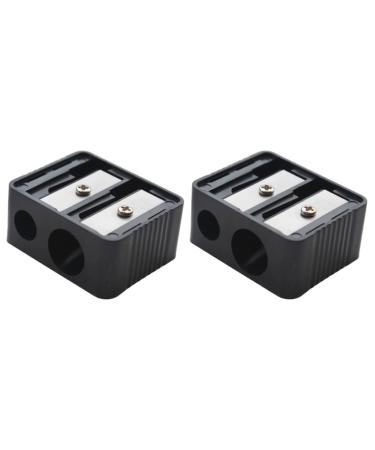 Professional Double Hole Cosmetic Pencil Sharpener for Eyebrow Lip Liner & Eyeliner - Ideal for School & Office Supplies - Buy Online on GoSupps.com