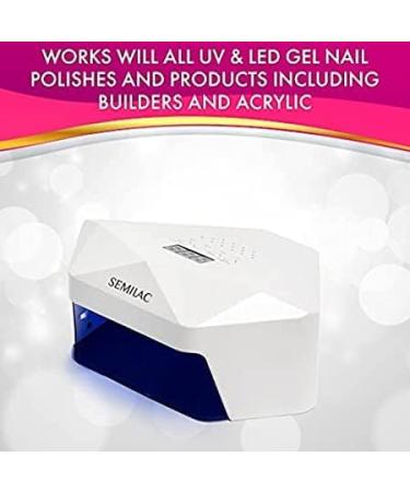 Buy Semilac UV LED Lamp 36W/54W High-Quality Nail Lamp for Perfect Gel Manicure | Fast International Shipping - Buy Online on GoSupps.com