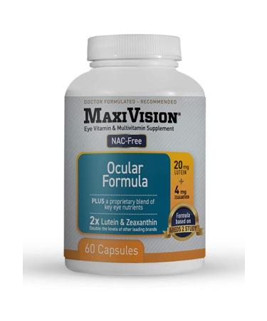 MedOp MaxiVision Ocular Formula - 60 Capsules, 2 Bottles