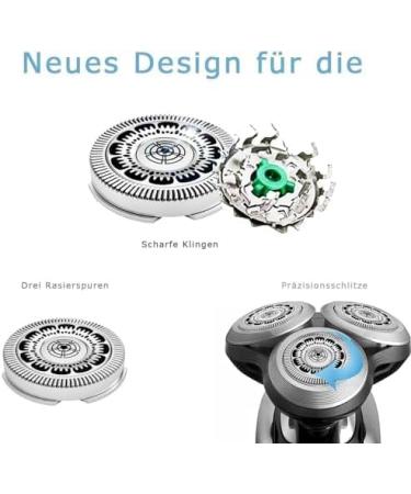 SH60/72 Replacement Shake Head for Philips Series 6000 - Compatible Blades for S6810 S6850 S6880 Rasors - Buy Online on GoSupps.com