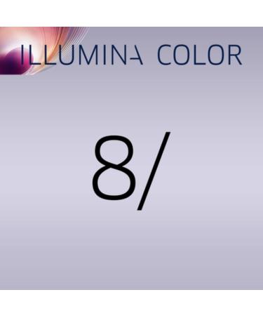 WELLA Illumina Coloring 8 Light Blonde 60ml - Pack of 1 - Buy Online on GoSupps.com