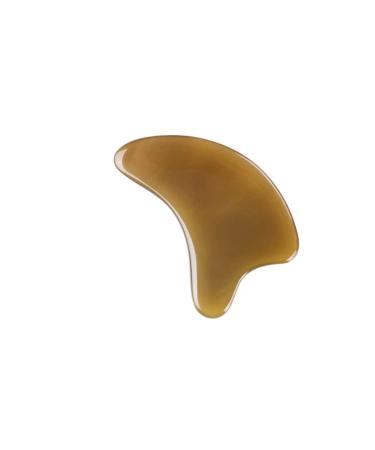 Minkissy 1 x Horn massage tool Jade-Gua-Sha tool Guasha massage tool Guasha tool Guasha tool muscle scraper Guasha stone board for spa face facial massage device Miss Neck