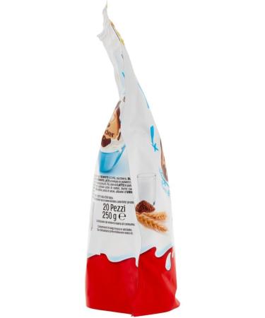  Italian Gourmet E.R. Kinderini Pack of 3 Milk and Cocoa Shortbread Biscuits 250g + Italian Gourmet Pulpa 400g - Buy Online on GoSupps.com