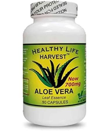 Healthy Life Harvest ICAloe Capsules - IC Supplements Non-GMO Interstitial Cystitis for 30 Years- Vegetarian - Each bottle has 90 - 700mg caps - Buy Online on GoSupps.com