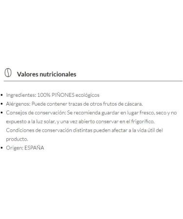  NULTHY NULTHY - Organic Spanish Pine Nuts - Organic Nuts - Natural Nuts - Organically Grown - Gluten Free - Vegan - 500g - Buy Online on GoSupps.com