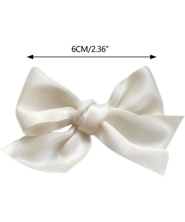 xbiez 1pair Mini Bowknot Shape Hairpins Hot Girls Ribbon Bowknot Hair Clip Makeup Hair Clip for Woman Ponytail Hair Clip Pink - Buy Online on GoSupps.com
