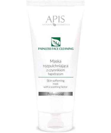Bee APIS Painless cleansing stimulating cream mask with linseed and mint extract loosening and cleansing of sensitive skin 200 ml - Buy Online on GoSupps.com