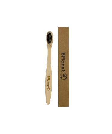 Bamboo Toothbrush for Kids - 6 Pack - 100% Biodegradable Handle