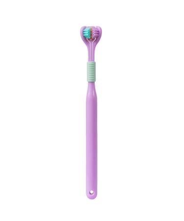 Soft toothbrushes for adults for sensitive teeth and gums.Gentle clean toothbrush.Gentle toothbrushes for effective oral care.Manual soft toothbrush purple