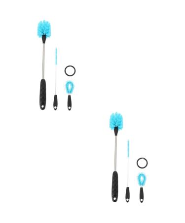 Pretyzoom 6 STK cleaning brush water bottle with a straw clean brush brush cleaner brush cleaner pure cleaner brush multi -purpose cleaner mini kettle at home adjust glass plastic