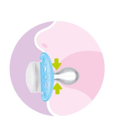 MAM Original Skinsoft Silicone Pacifier Set for 6-16 Months - 2 Pacifiers in Pink & Orange (1 Pink 2 Pieces) - International Shipping Available - Buy Online on GoSupps.com