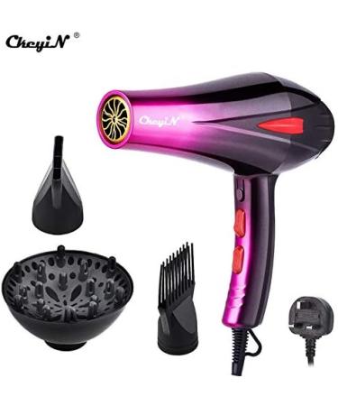 Professional Electric 4000W Travel Household Hair Dryer Hair Styling Tools Blow Dryer Hot and Cold Air Dryer Salon With Nozzle - Buy Online on GoSupps.com