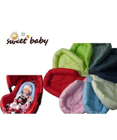 Sweet Baby Softy Seat Reducer/ Newborn Insert/Seat Insert for Baby Car Seat Size 0/0 Such as Maxi-Cosi Cybex and Others Marine / Dunkelblau