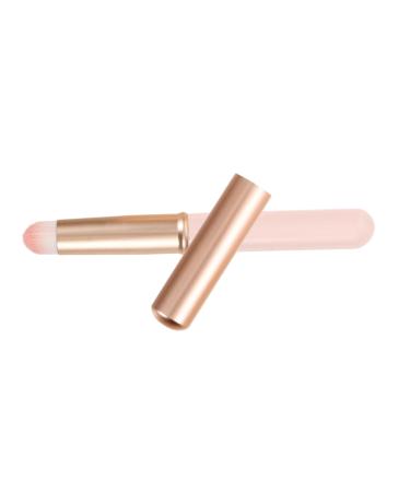 VINTORKY Lip Blending Brush Makeup Brush Lip Gloss Lip Wands Lip Brush Wand Foundation Brush Lip Applicator Lip Brush for Women Lip Mask Brush Lip Makeup Smudge Stick Fiber Wool Pink Lips