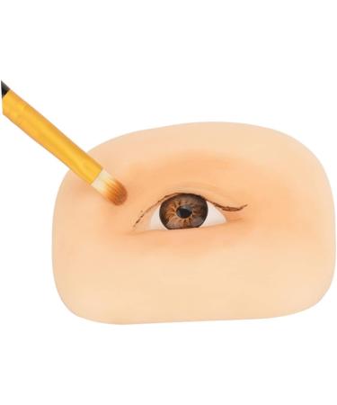 FOMIYES 4 sets Eye Professional Artificial Practice Fake Thick Up Portable Blank of Board Reusable Makeup 6.9x5.2cmx4pcs Assorted Colorx4pcs - Buy Online on GoSupps.com