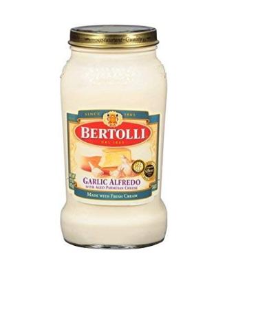 Bertolli Garlic Alfredo Sauce, 15 Oz, (Pack of 3)