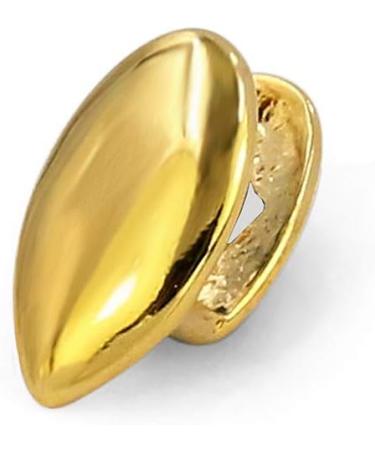 Vampire Fang Single Cap Gold Tone Canine Tooth Grills Fangs Teeth Grill Gift Rose Gold One Size - Buy Online on GoSupps.com