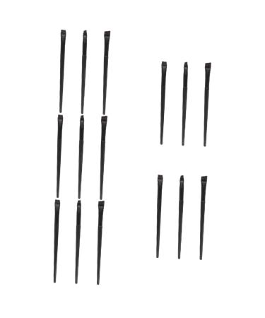 Healeved 15 Pcs Eyeliner Brush Eyebrow Brush Black Eyeliner Eyeliner Brush Female Artificial Fiber