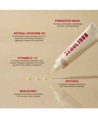  G n rique 1988 Eye Contour Cream 4% Retinal Liposome Fermented Bean - Made in Korea - Buy Online on GoSupps.com