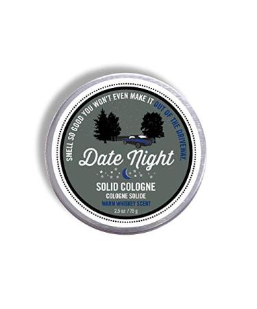 Walton Wood Farm Solid Cologne (Date Night) Vegetarian-Friendly and Paraben-Free 2.5 oz