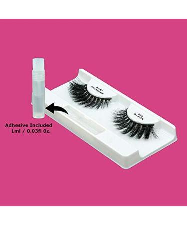 ZURI Fauxmink False Eyelashes | XD/8D X-Dimensional Natural False Lashes | False Eyelashes Natural Look | Thick Eyelashes With Lash Applicator | Natural Eyelashes with Glue | Mink Eyelashes Style #889 - Buy Online on GoSupps.com