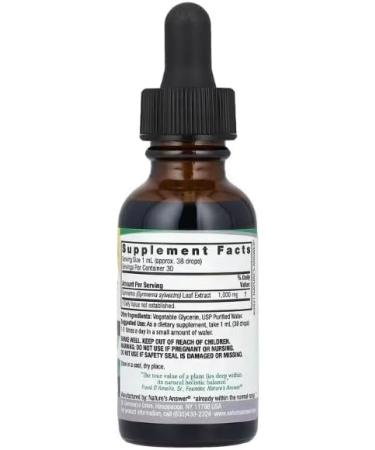 Larksh E Naturals Answer Gymnema Leaf Extract 30 ml - Buy Online on GoSupps.com