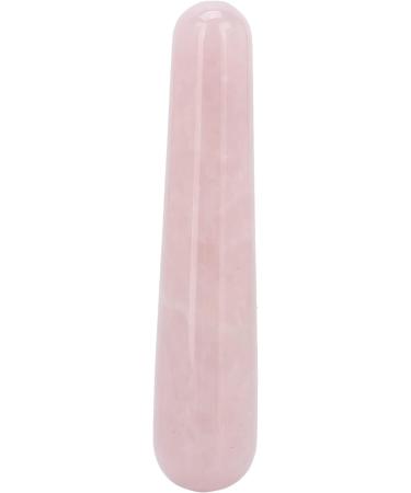 Jade Stone Massage Stick & Rose Quartz Gua Sha Tool | Natural Facial & Body Massage for Pain Relief - Buy Online on GoSupps.com