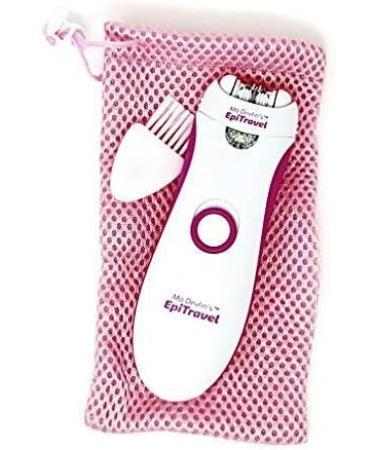 Ma Devlin Epi Travel Slim Compact Epilator (Pink) - Up to 6 Weeks Hair Removal from the Root - Buy Online on GoSupps.com