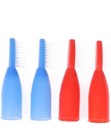 10-Pack Mini Portable Toothbrushes for Travel | Ideal Toothbrush Accessories for Prison & Cleaning - Blue - Buy Online on GoSupps.com