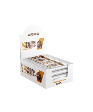 (12 Count) Protein Bars HAZELNUT CUPCAKE Gluten Free with 9g Protein and 0.5g Sugar 36 G - Buy Online on GoSupps.com