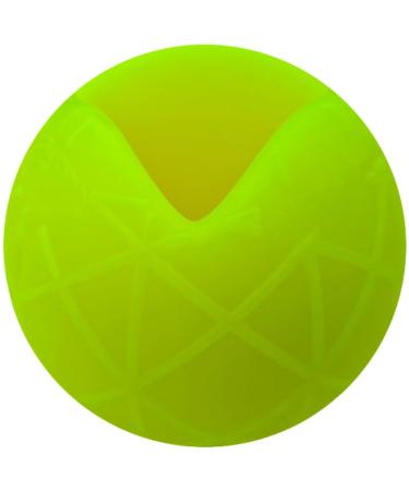Lasama Moby Dog Ball free from toxic plasticizers and toxic ingredients Dog Ball (Neon Yellow)