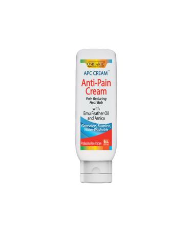 Oshianic APC Pain Cream with Emu Oil and Arnica Soothes Discomfort in Body Parts 8 oz