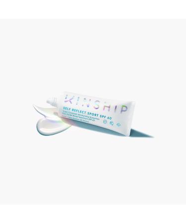 Kinship Self Reflect Sport SPF 60 Facial Sunscreen - Triple Ceramide Hydrating Moisturizer with Reef Safe Non-Nano Zinc Oxide, 1.7 oz - Buy Online on GoSupps.com