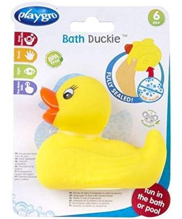 Playgro Waterproof Rubber Duck - Easy to Clean Bath Toy - Buy Online on GoSupps.com